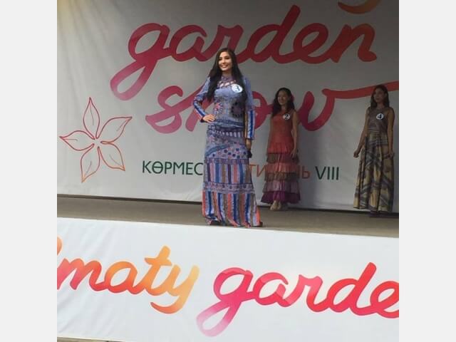 Наша студентка Архипова Ирина заняла 1 место в городском конкурсе Garden Show Almaty 2019