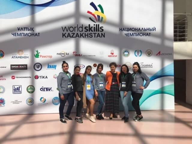 Наши студенты стали чемпионами Национального чемпионата «Worldskills Kazakhstan — 2017»
